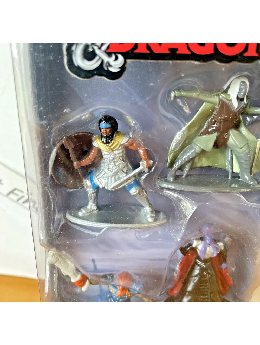 New Jada Dungeons & Dragons Nanofigs Collectibles Toy Figures - Set of 4